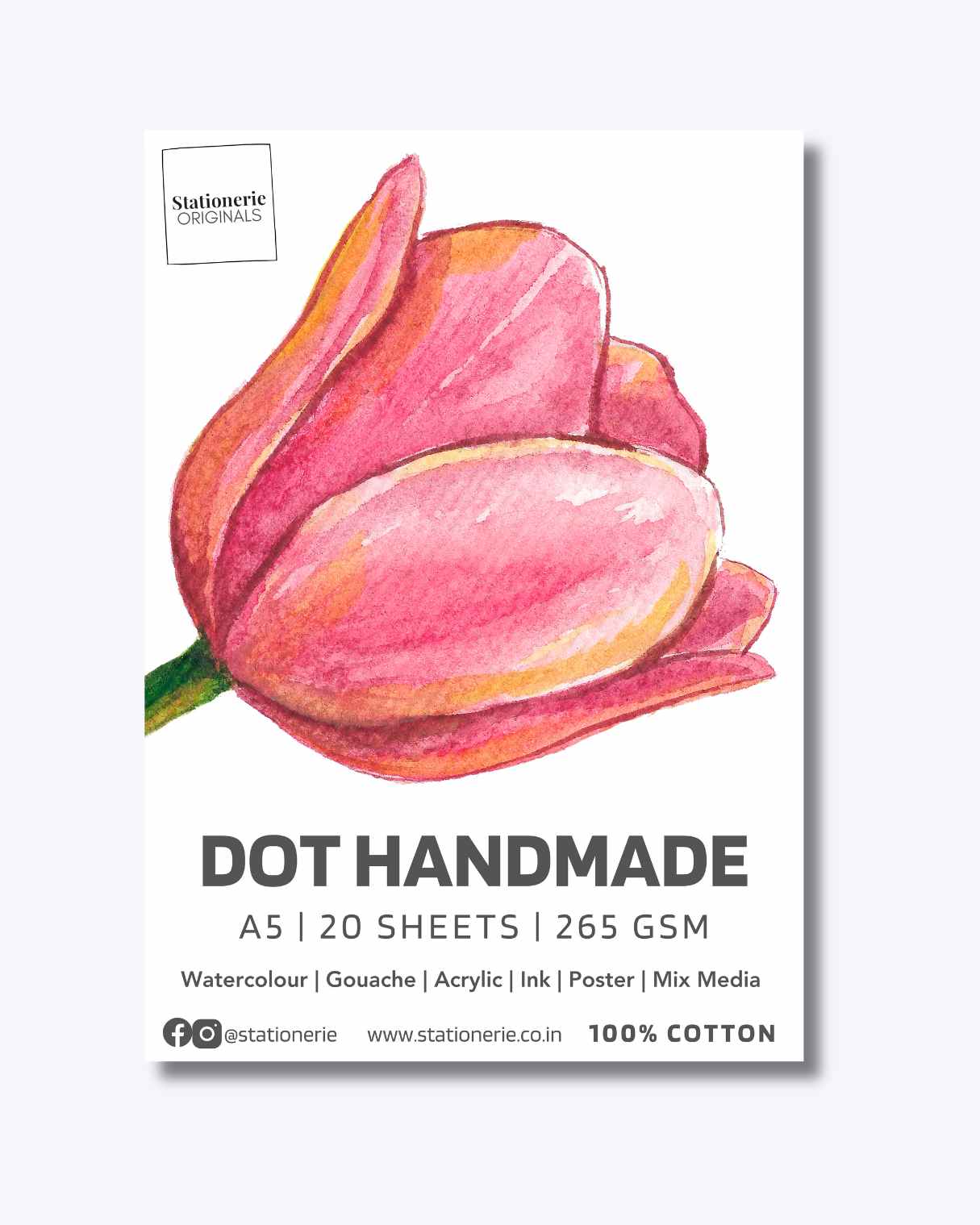 Stationerie Dot Handmade A5 265gsm 20 Sheets