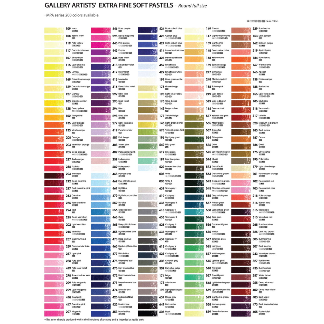 Mungyo Gallery Soft Pastels Artist 90 Colours
