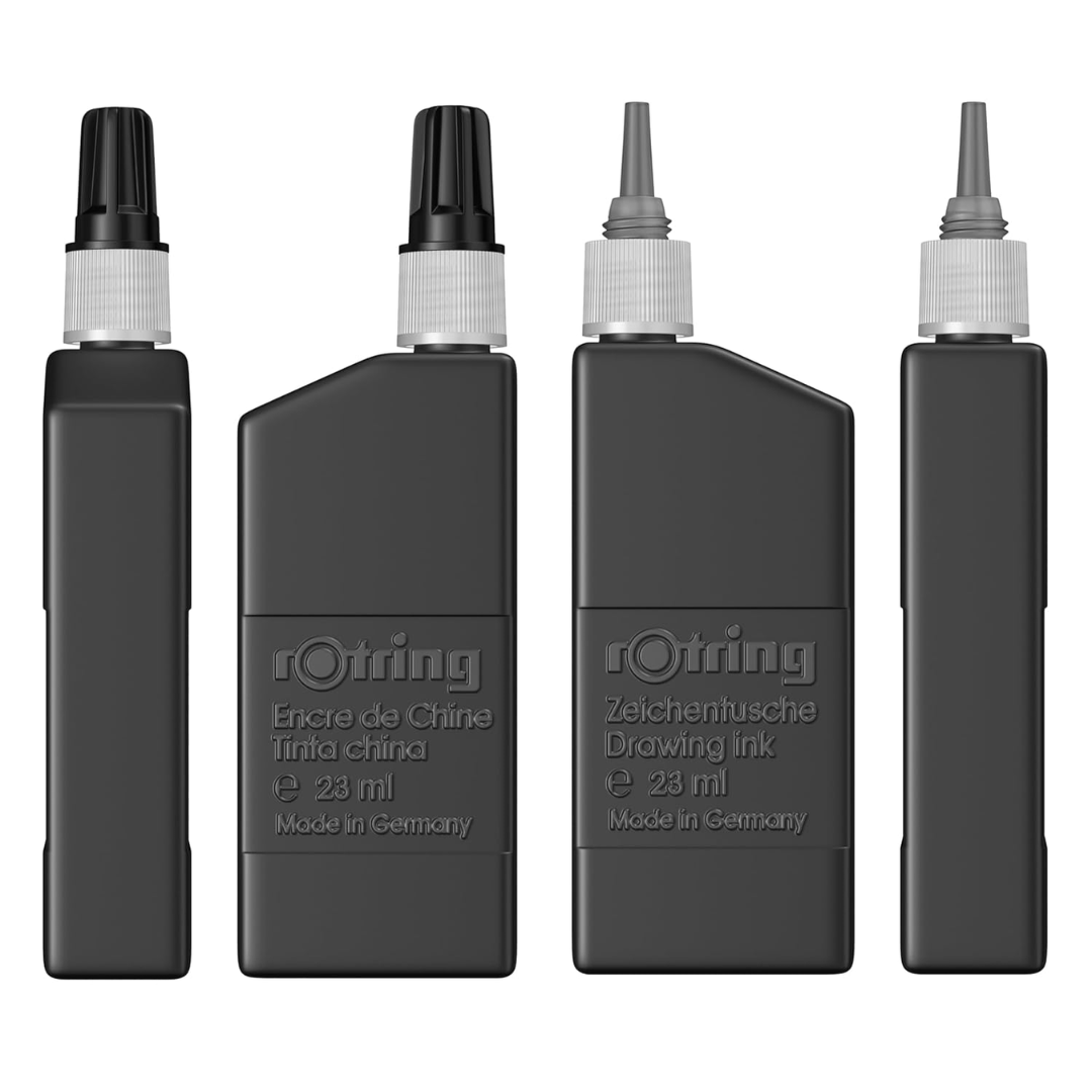 Rotring Isograph and Variant Drawing Ink   23 ml Bottle Black