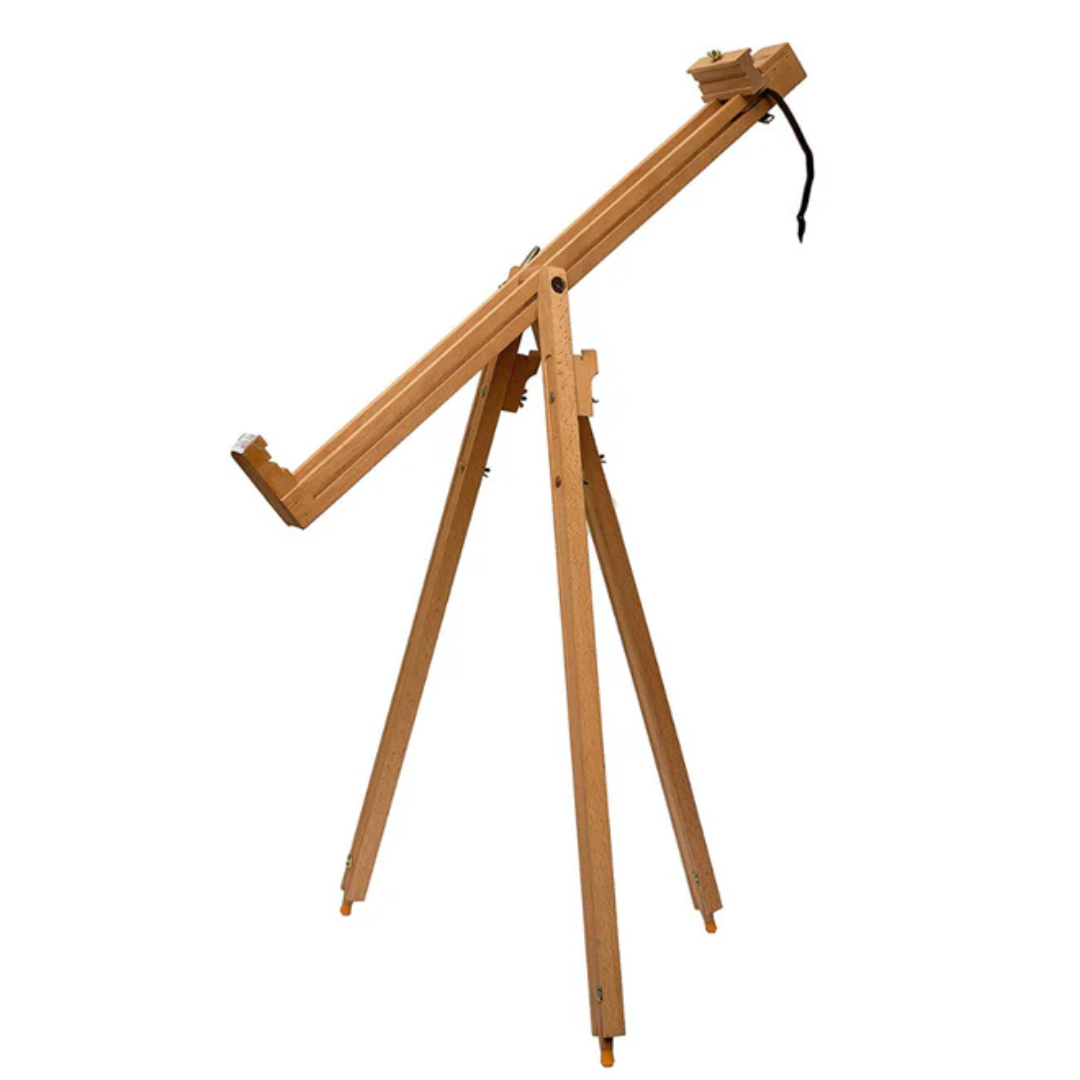 Brustro Artists' Sketching Tilted Wooden Easel Light
