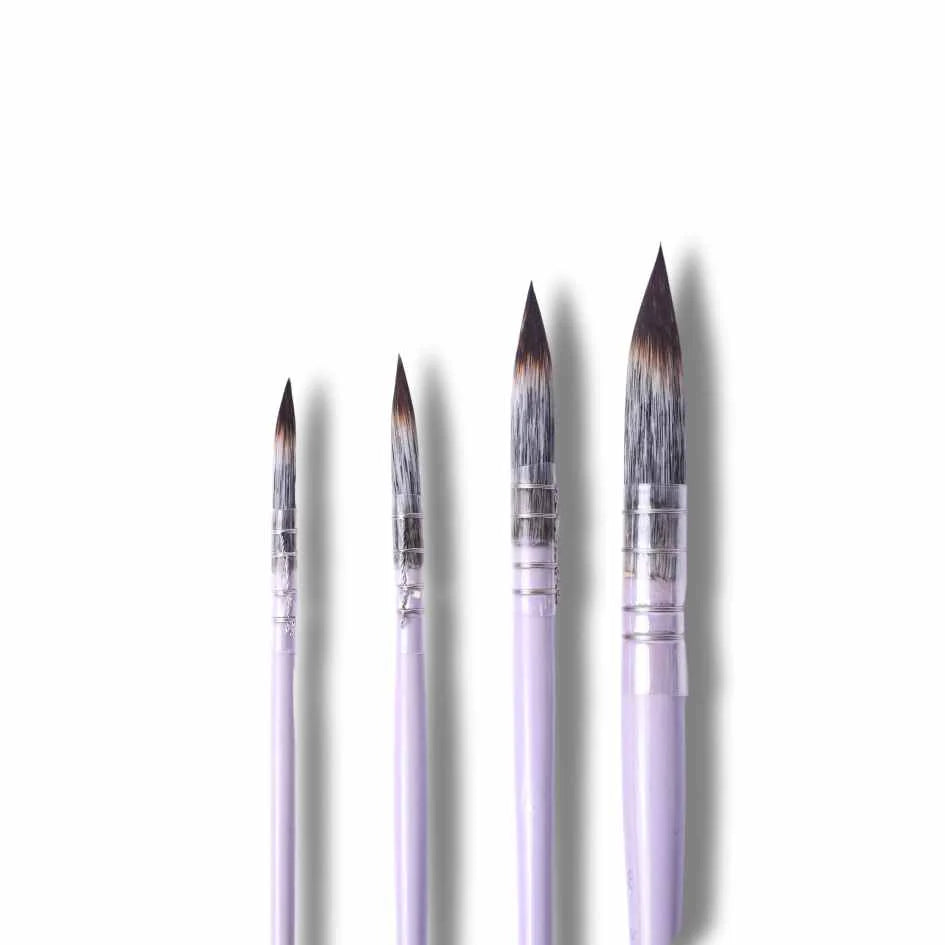 Stationerie Mop Brush Set of 4 , Mangosta