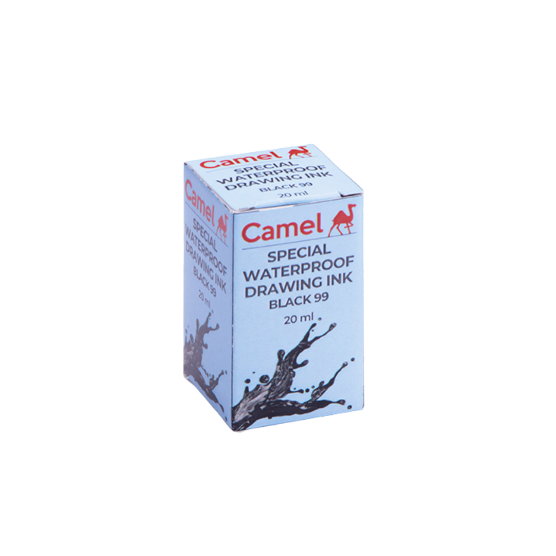 Camel Special Waterproof Drawing Ink (Black)