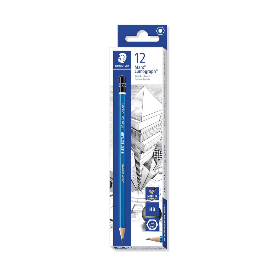 Staedtler Mars Lumograph HB Pencil (Pack of 12)