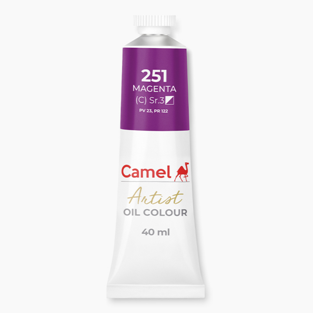 Camel Artist Oil Colours (individual tube of 40ml)