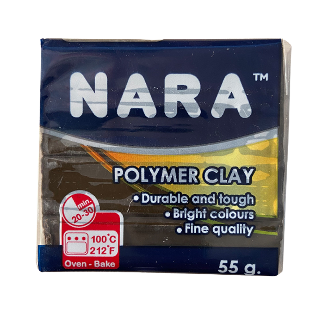 NARA Polymer Clay 55GMS (Brown)