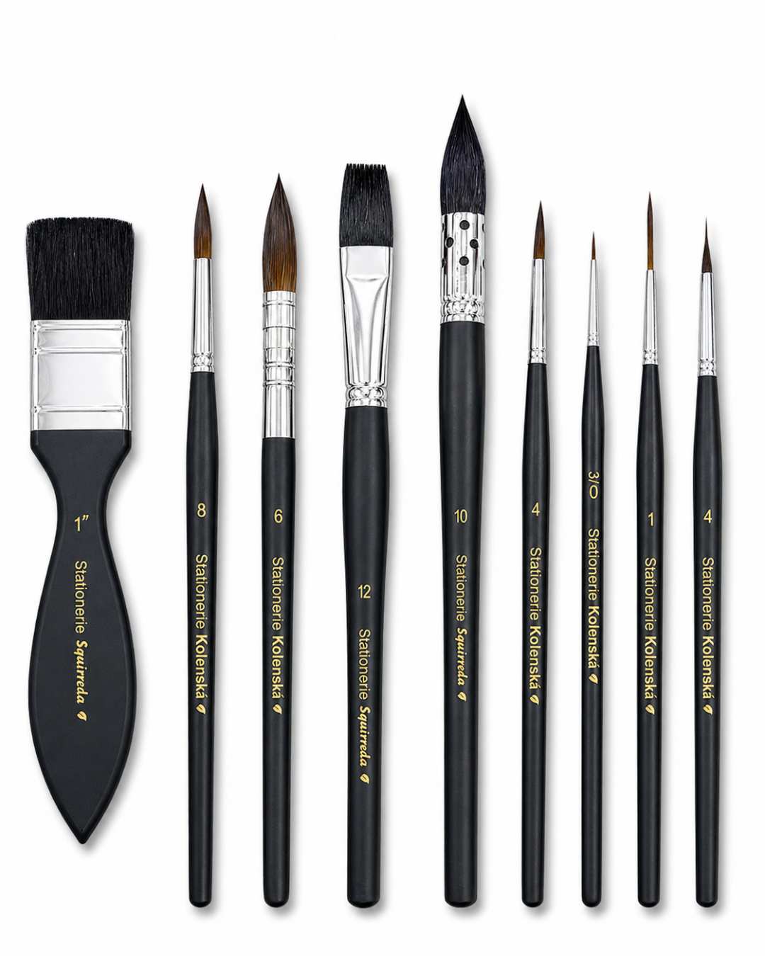 Stationerie Signature Brush Collection Set of 9 Limited Edition