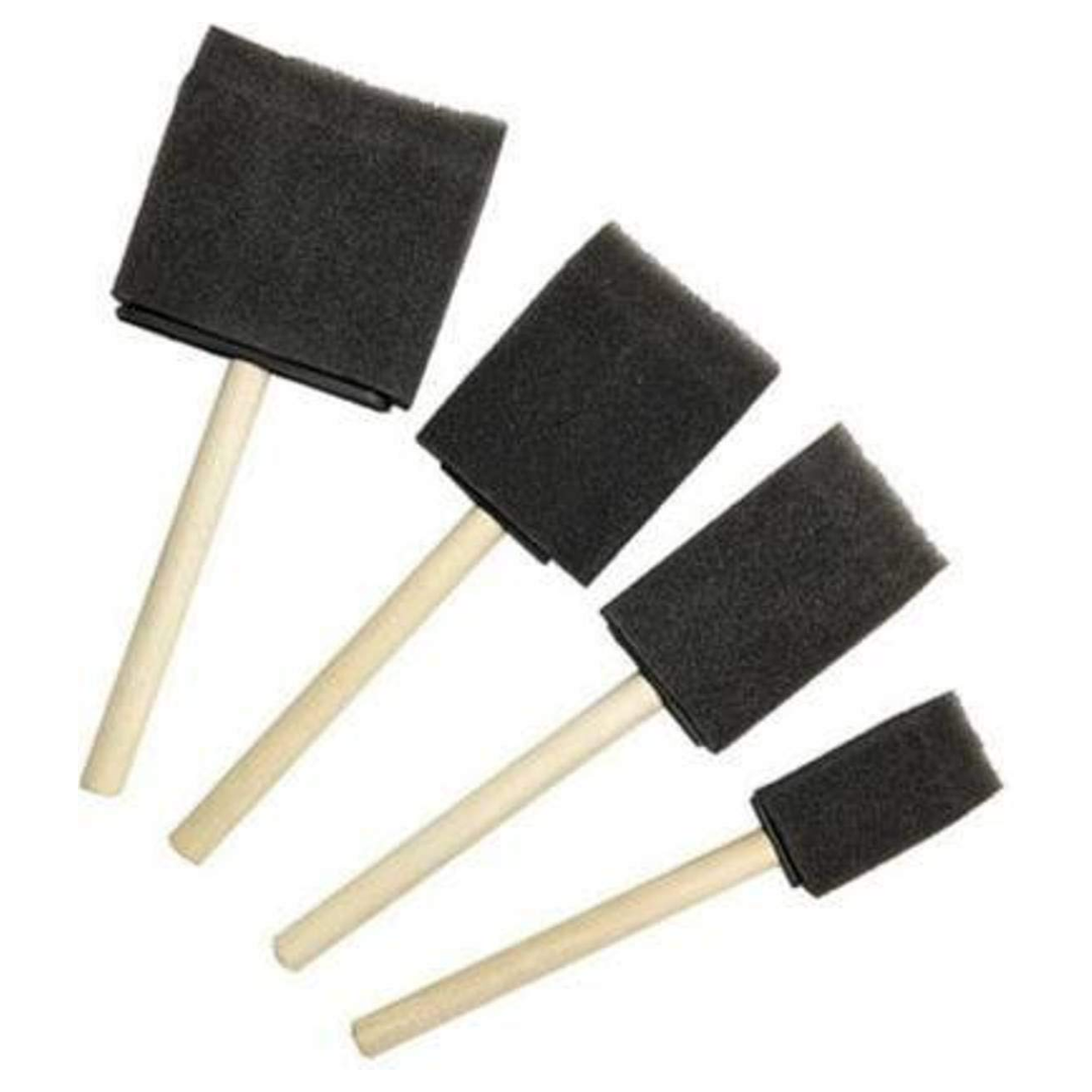 Stationerie Arts Painting Sponge Black Set Of 4