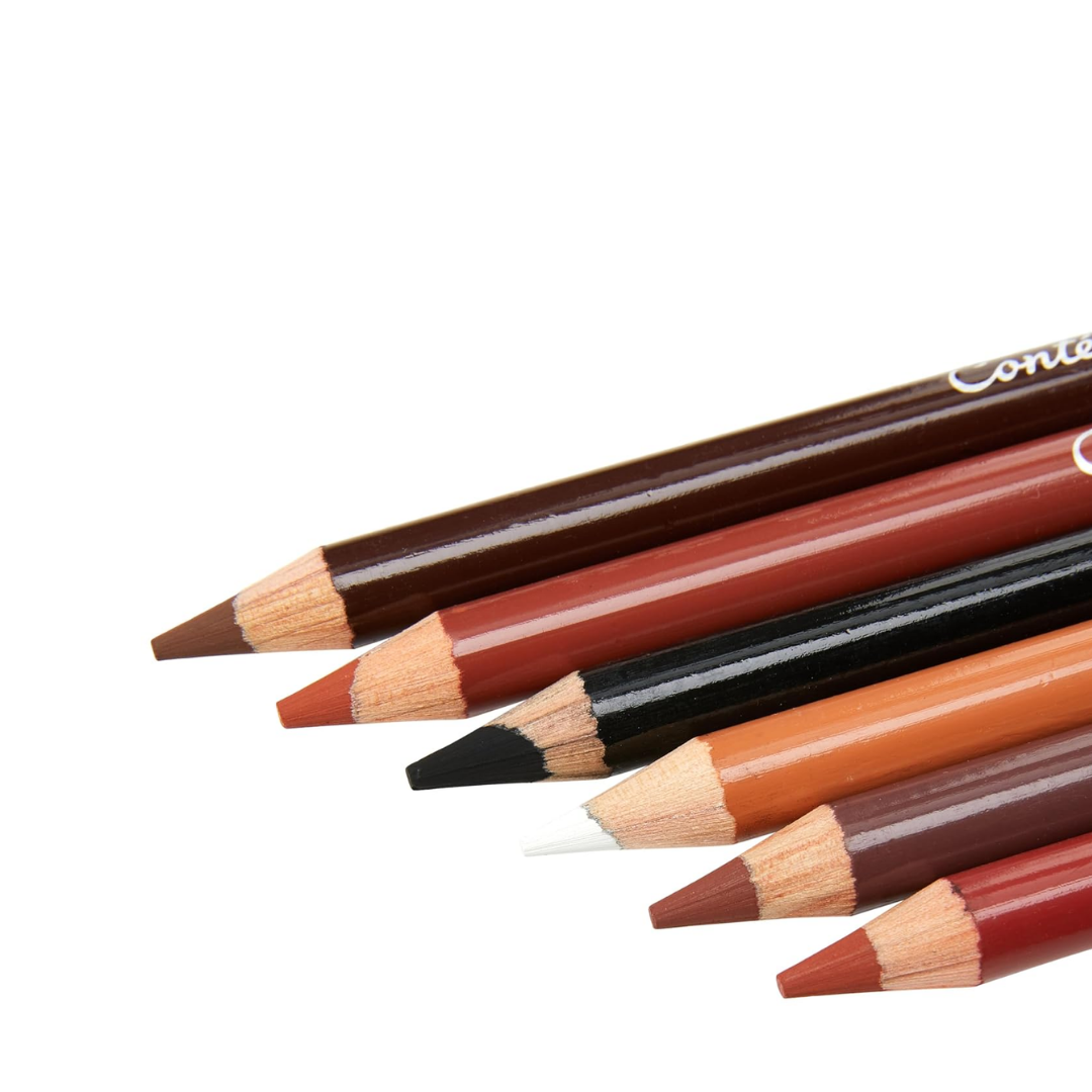 Conte A Paris Sanguine Sketching Pencils Set Of 6