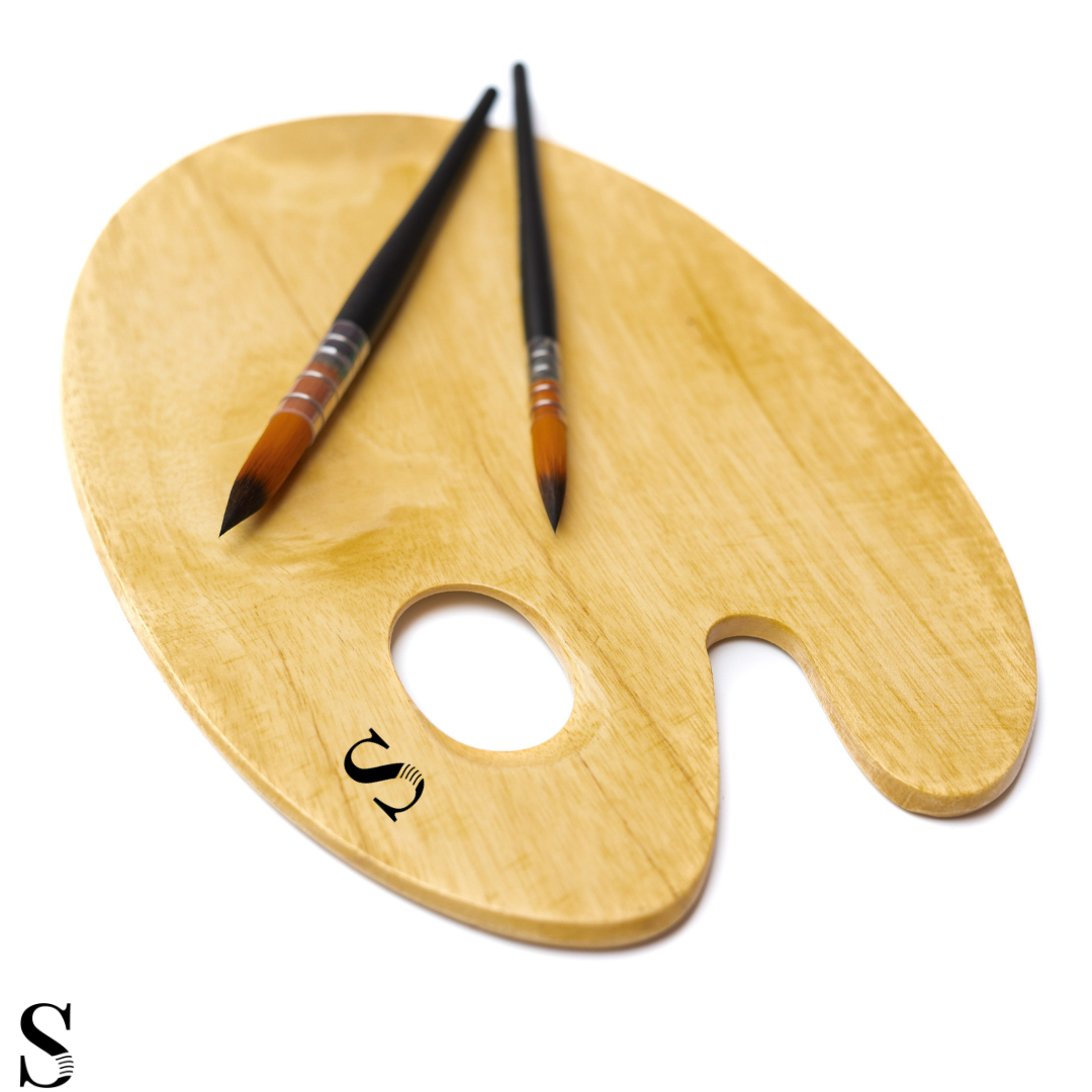 Stationerie Kidney Wooden Palette