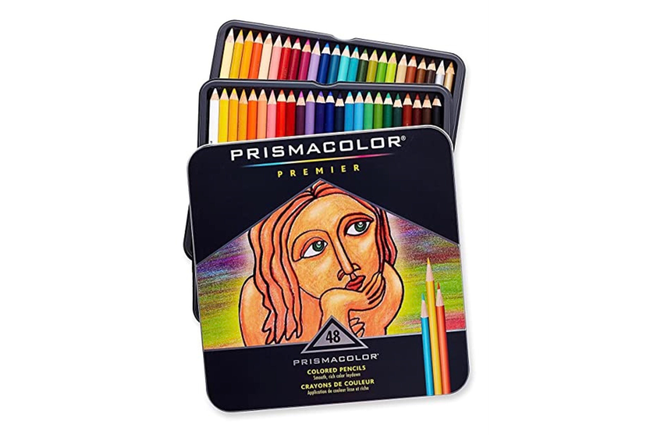 Prismacolor Premier Soft Core Colored Pencil, Set of 48 Assorted Colors