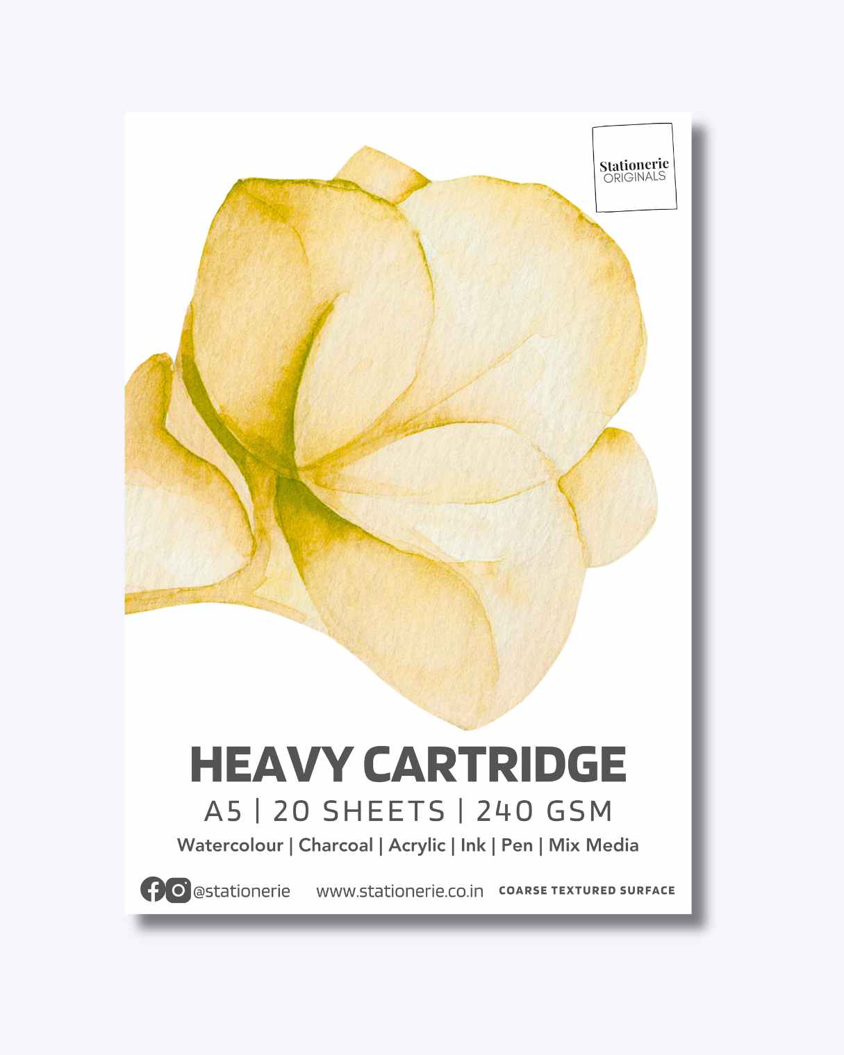 Stationerie Cartridge Handmade A5 300gsm 20 Sheets