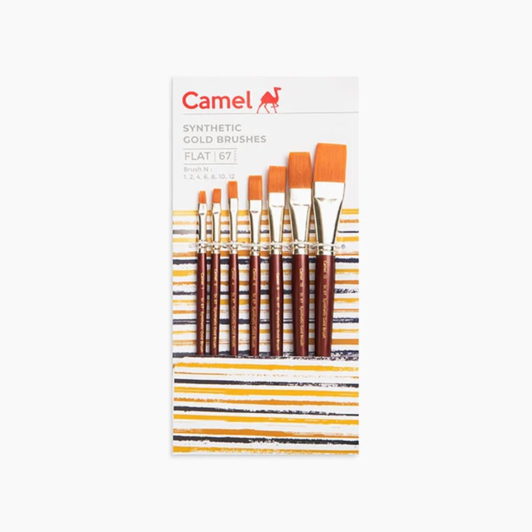 Camel Synthetic Gold Flat 7 pcs