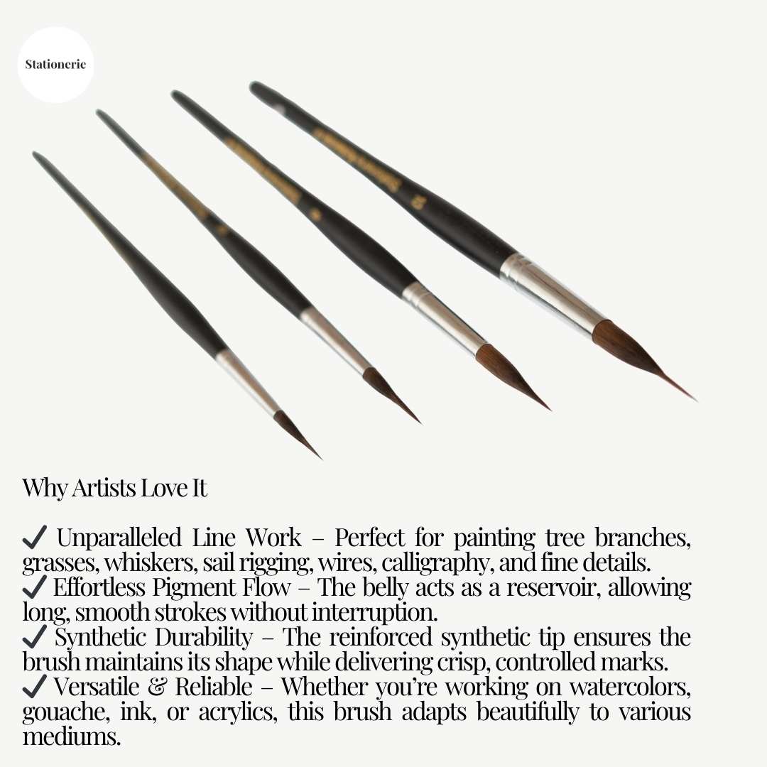 Stationerie Extended Needle Point Liner Set Of 4