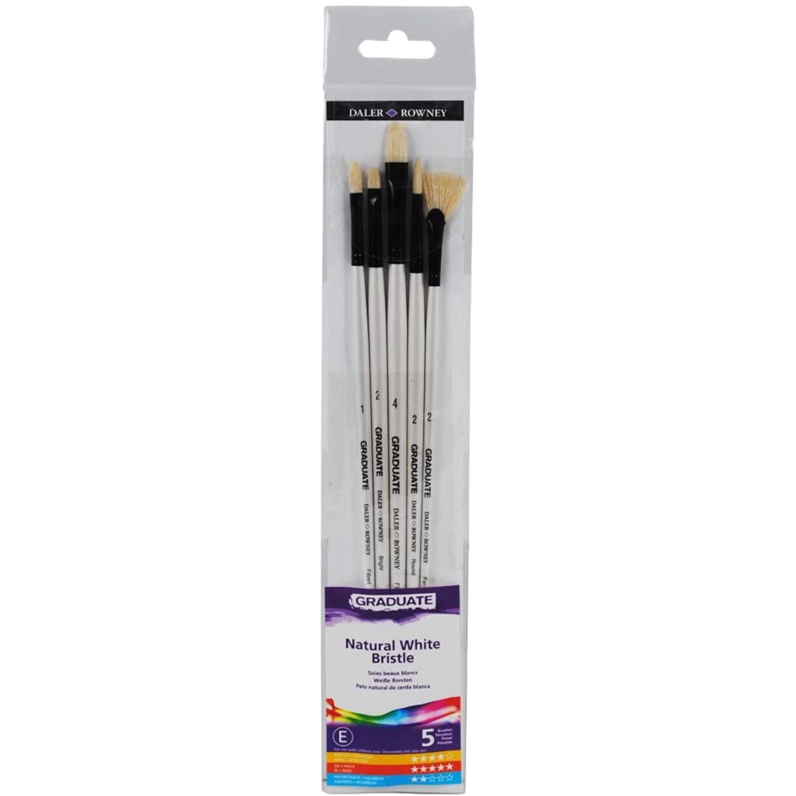 GRADUATE BRISTLE 5 BRUSH SET