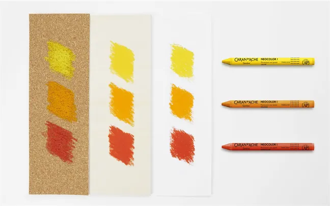 Caran d'Ache Neocolor I Metallic Wax Pastels, 10 Shades