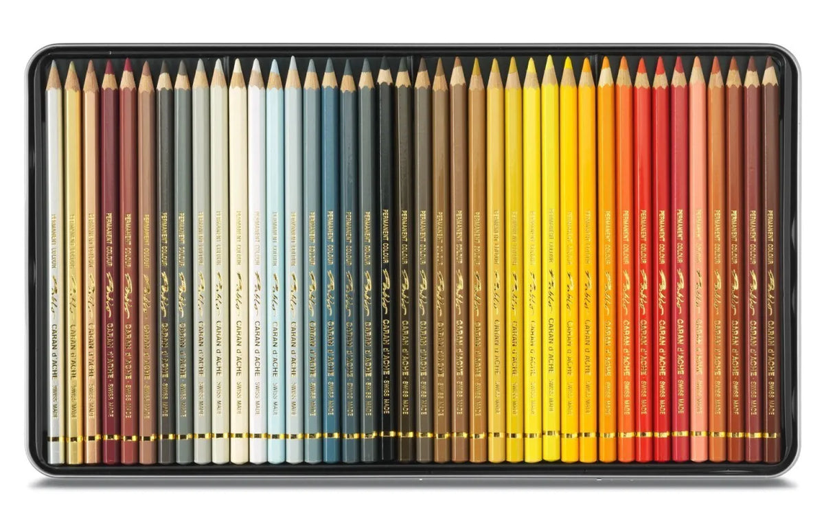 Caran d'Ache Pablo Colour Pencils, 80 Shades