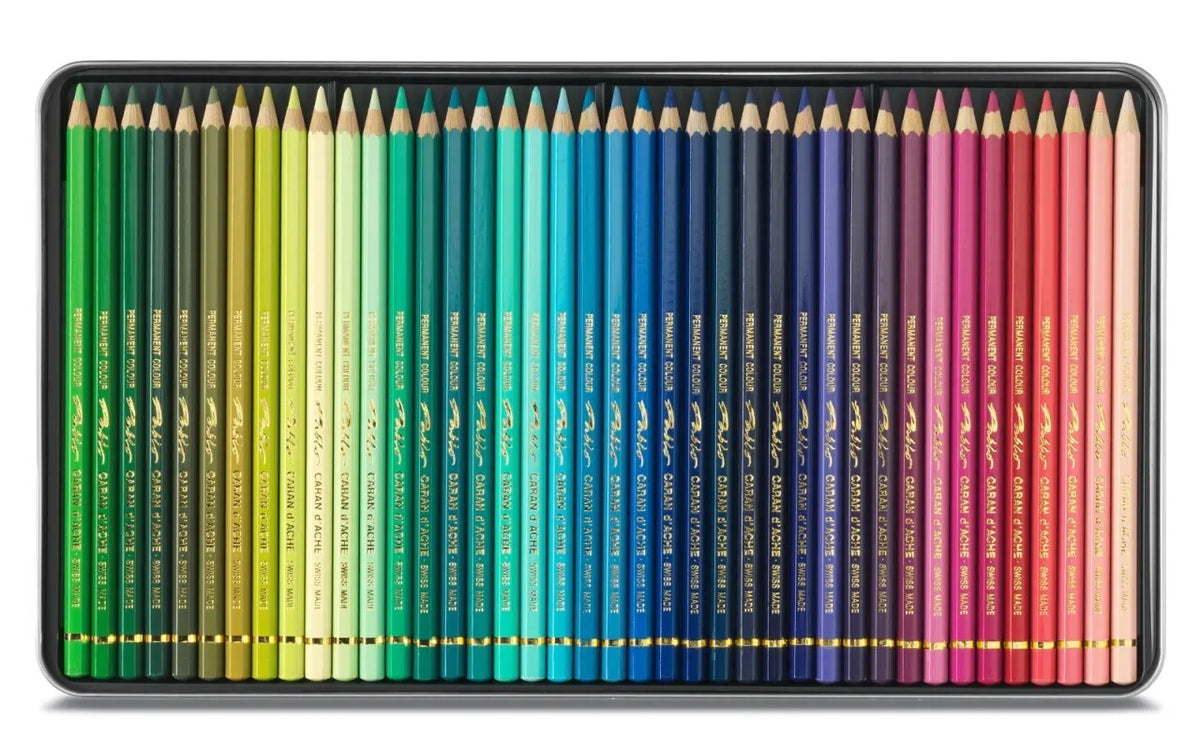 Caran d'Ache Pablo Colour Pencils, 80 Shades