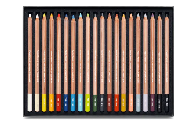 Caran d'Ache Artist Pastel Pencils, 20 Shades