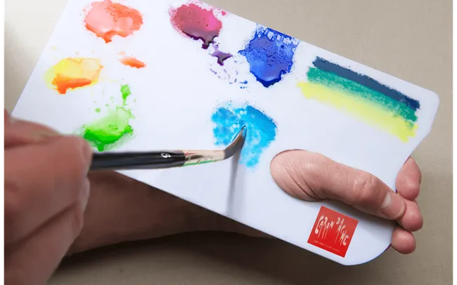 Caran d'Ache Artist Watercolour Palette White 26 x 13 cm