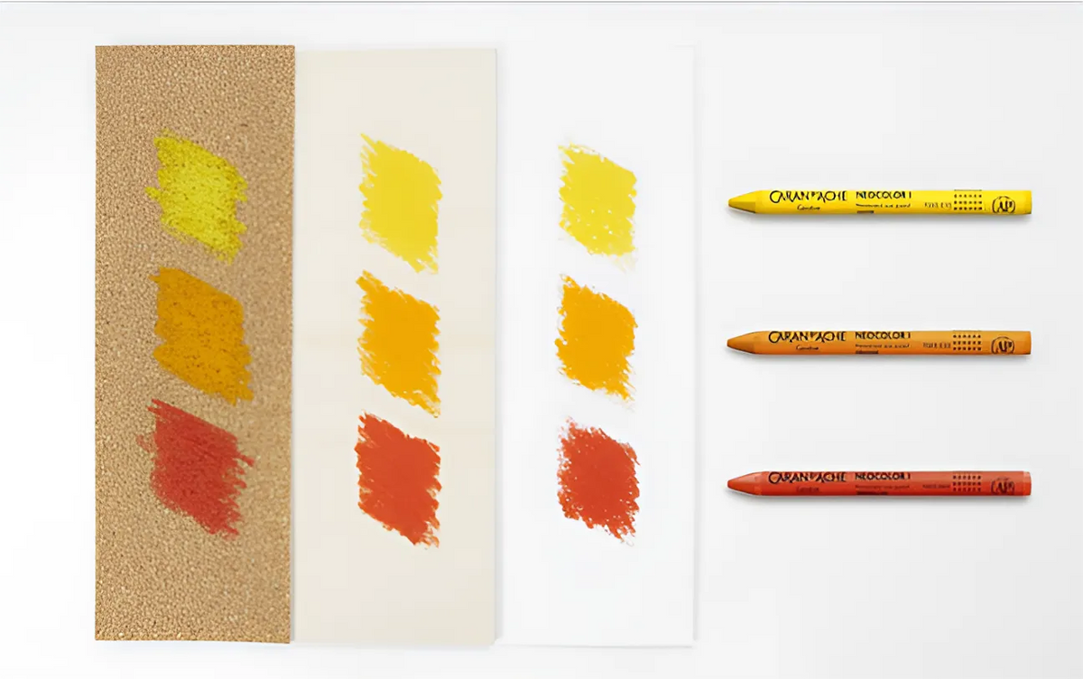 Caran d'Ache Neocolor II Metallic Wax Pastel, Gold