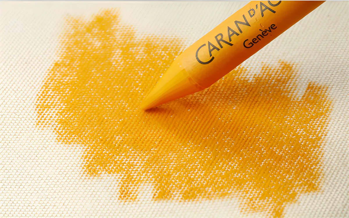Caran d'Ache Neocolor II Metallic Wax Pastel, Gold