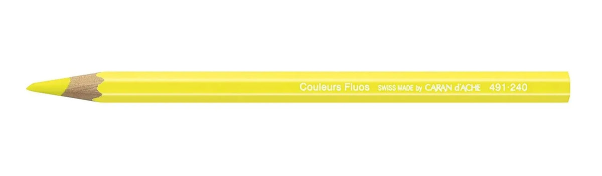 Caran d'Ache Colorblock Maxi Fluo Pencil Cup, 28 Pencils
