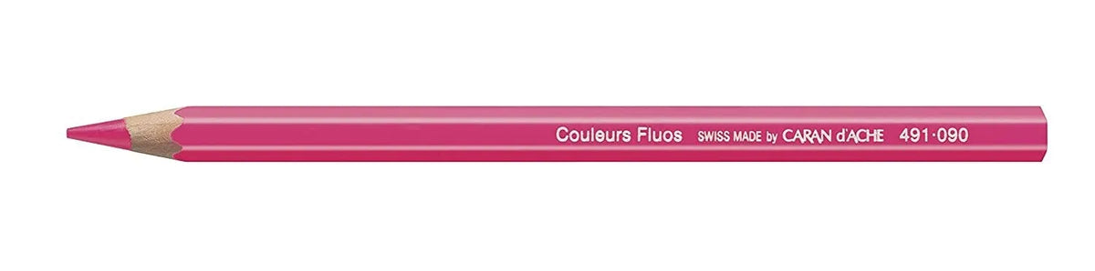 Caran d'Ache Colorblock Maxi Fluo Pencil Cup, 28 Pencils