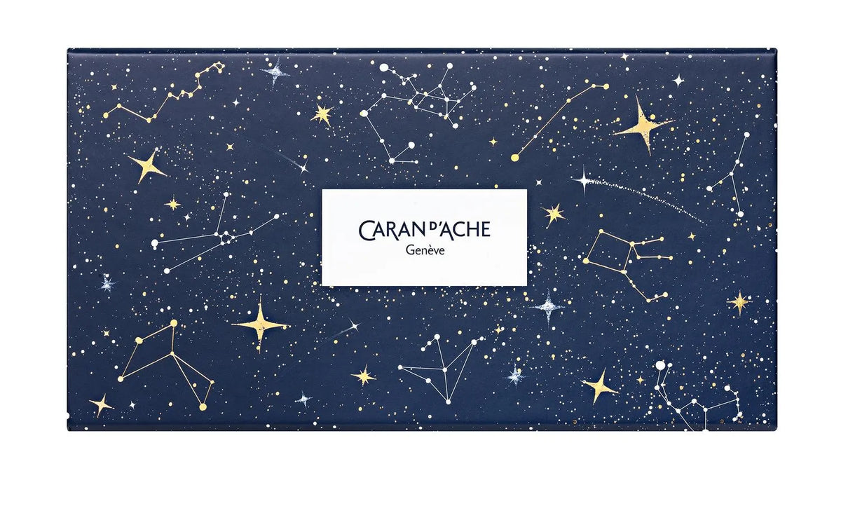 Caran d'Ache Cosmic Blue Mixed Media Metallic Set