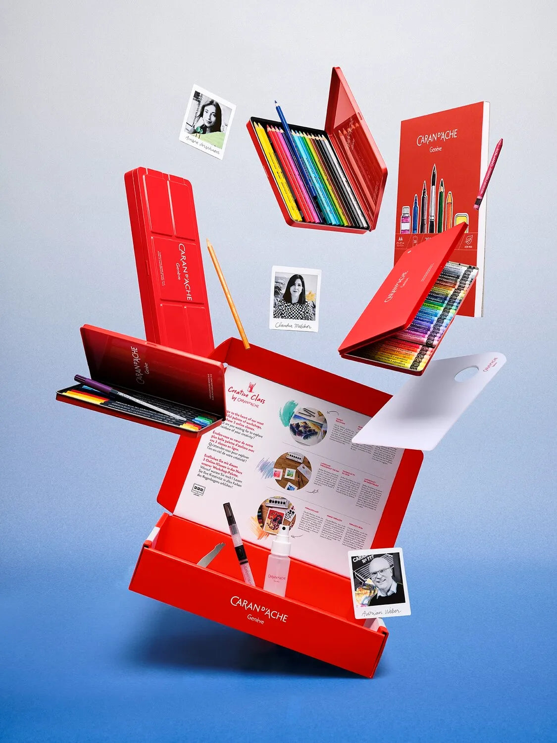 Caran d'Ache Creative Box with 3 Online Classes