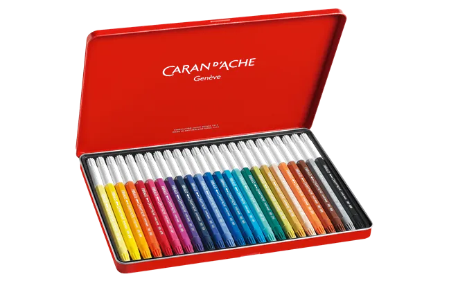 Caran d'Ache Fibralo Fibre Tipped Pens, 24 Colours