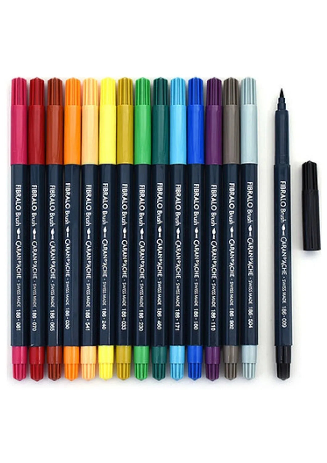 Caran d'Ache Fibralo Brush Fibre Tipped Pen - Open Stock