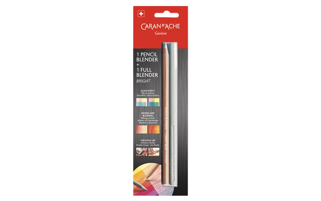 Caran d'Ache Full Blender Bright + Pencil Blender, 2 Piece