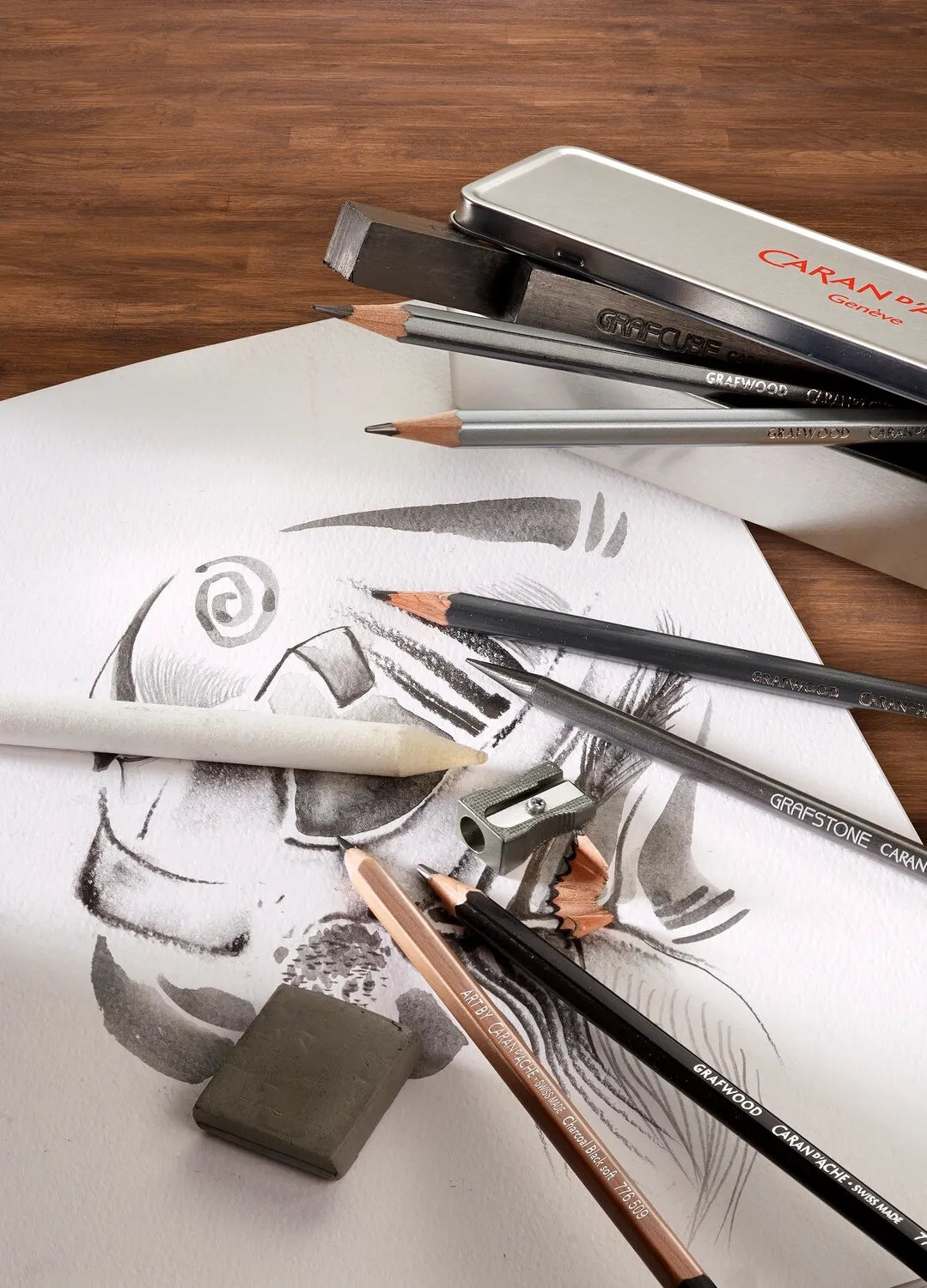 Caran d'Ache Graphite Line Multi Technic Water-Soluble Set