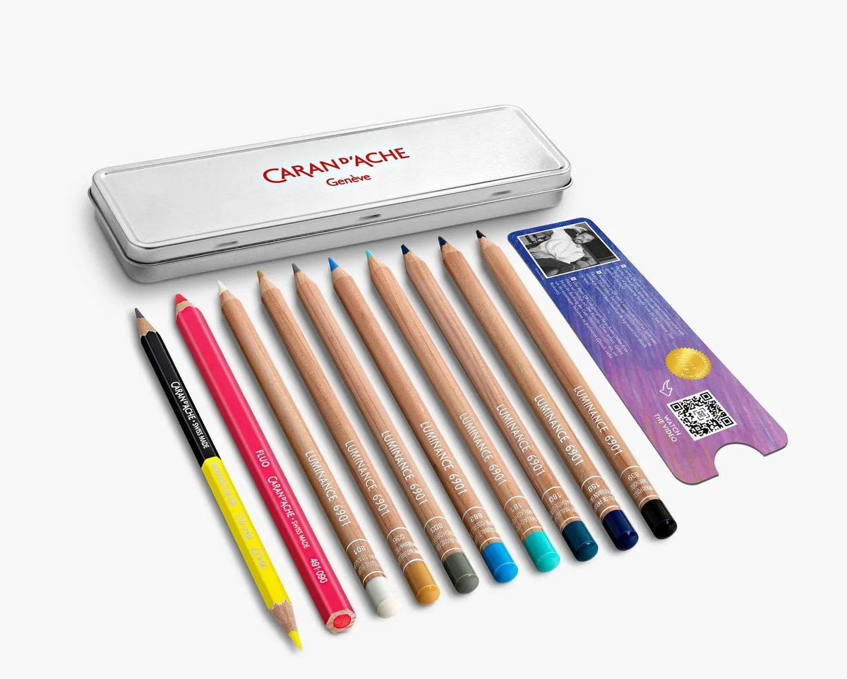 Caran d'Ache Luminance 6901 Creative Set - Oliver Jeffers Special Edition
