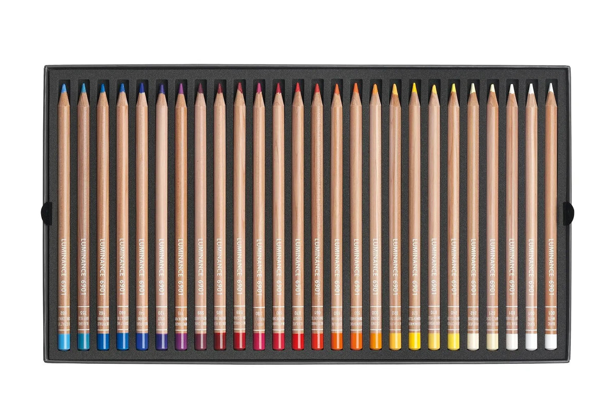Caran d'Ache Luminance 6901 Artist Colour Pencils, Set of 100