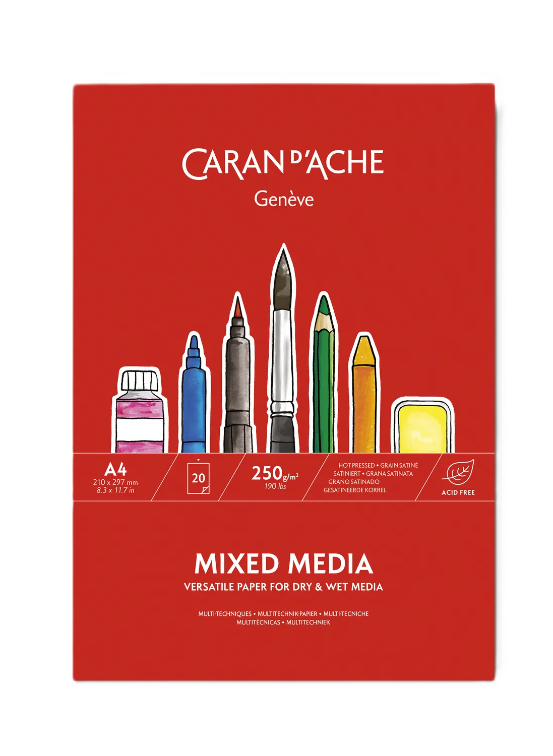 Caran d'Ache Mixed Media Paper Pad