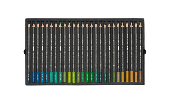 Caran d'Ache Museum Aquarelle Pencils, 76 Shades