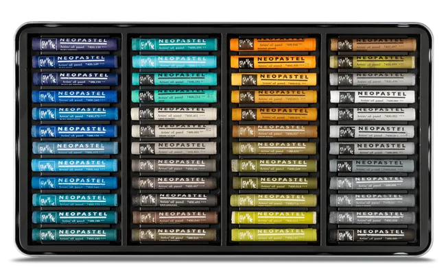 Caran d'Ache Neopastel Artist Oil Pastels, 96 Shades