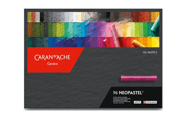 Caran d'Ache Neopastel Artist Oil Pastels, 96 Shades