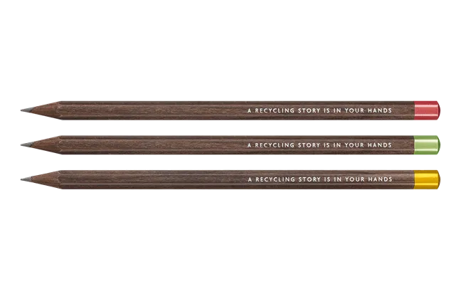 Caran d'Ache Nespresso Edition Swisswood, 3 Pencils
