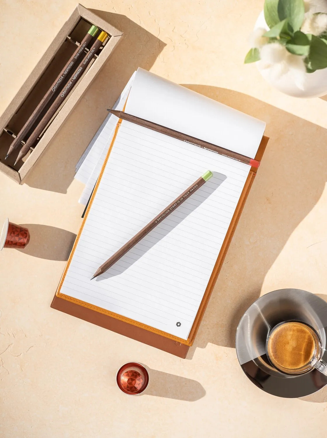 Caran d'Ache Nespresso Edition Swisswood, 3 Pencils