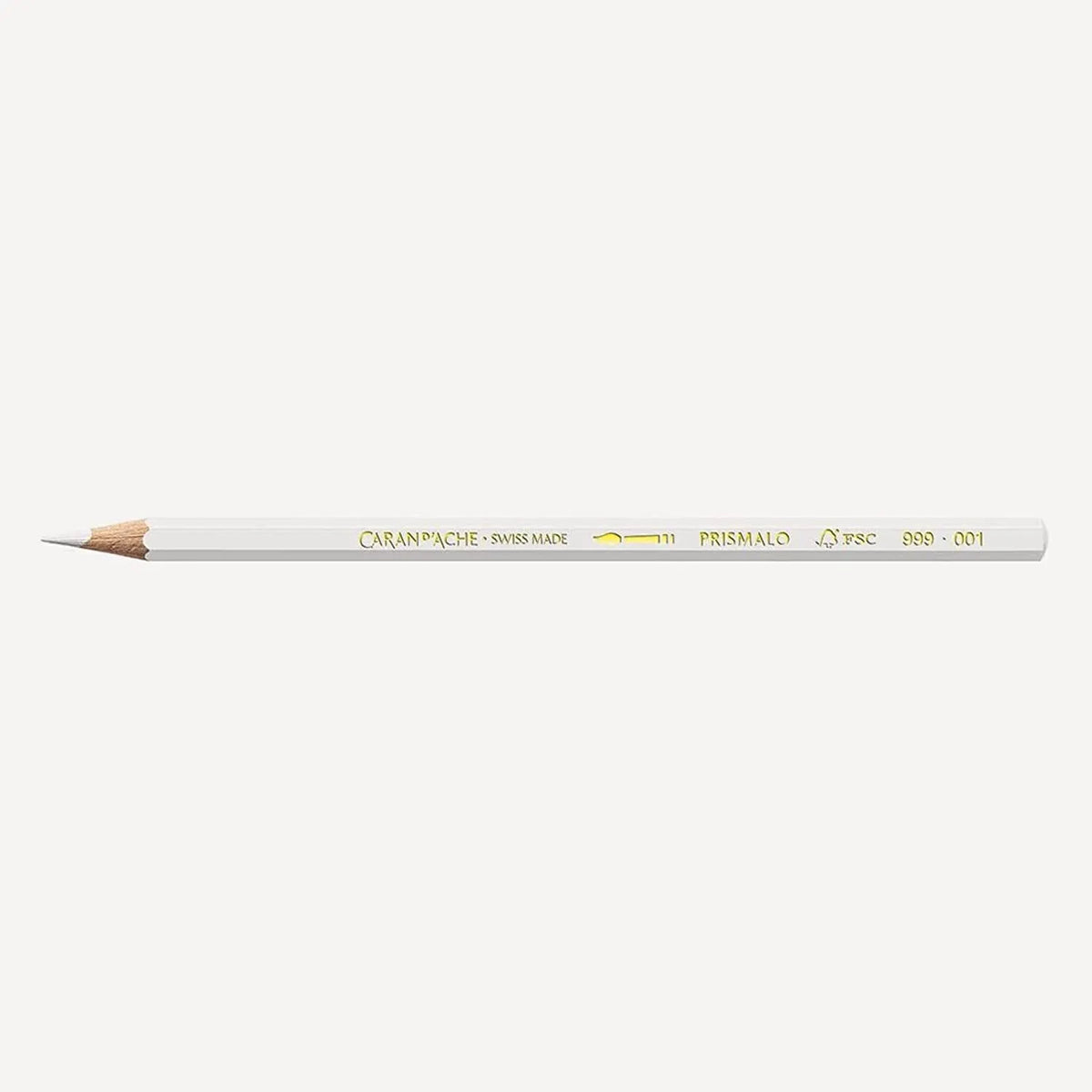 Caran d'Ache Prismalo Aquarelle Pencil, White