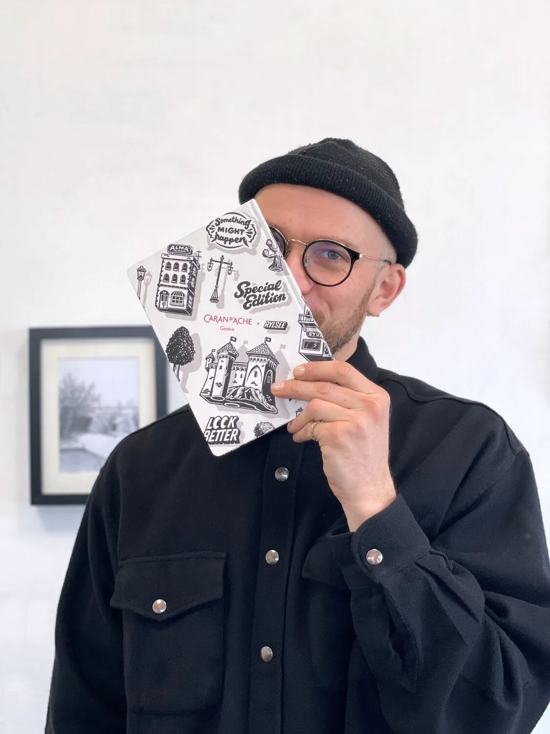 Caran d'Ache RYLSEE Sketchbook A5, 170 gsm Ivory Paper