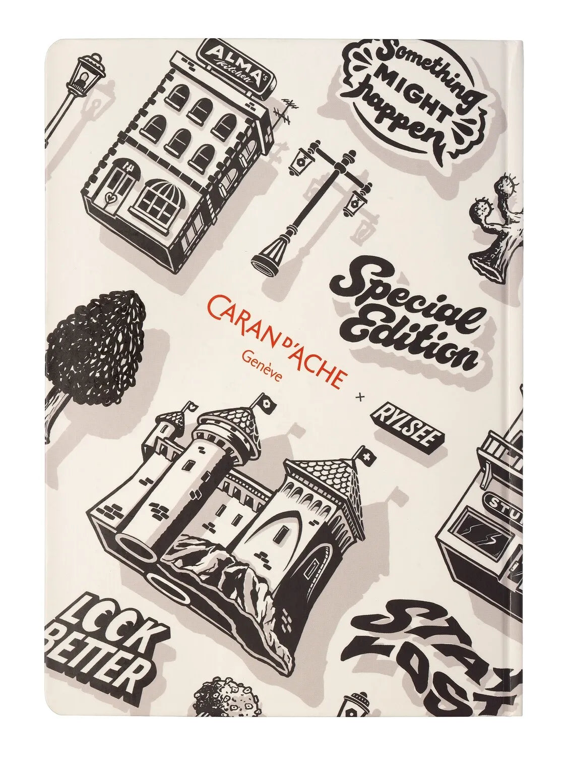 Caran d'Ache RYLSEE Sketchbook A5, 170 gsm Ivory Paper