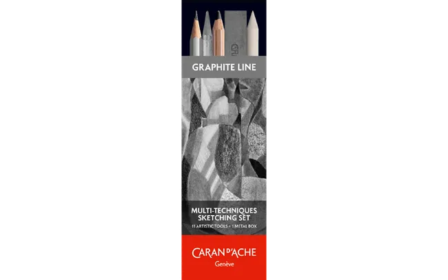 Caran d'Ache Graphite Line Sketching Set, 11 Tools