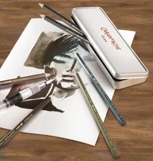 Caran d'Ache Technalo Water-Soluble Graphite Set of 7