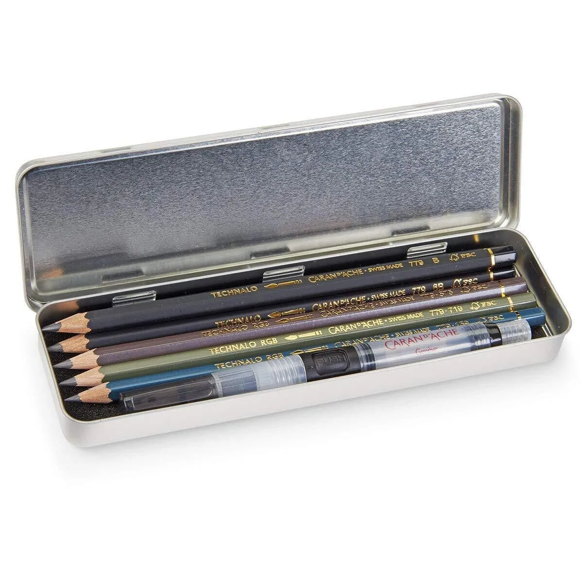 Caran d'Ache Technalo Water-Soluble Graphite Set of 7