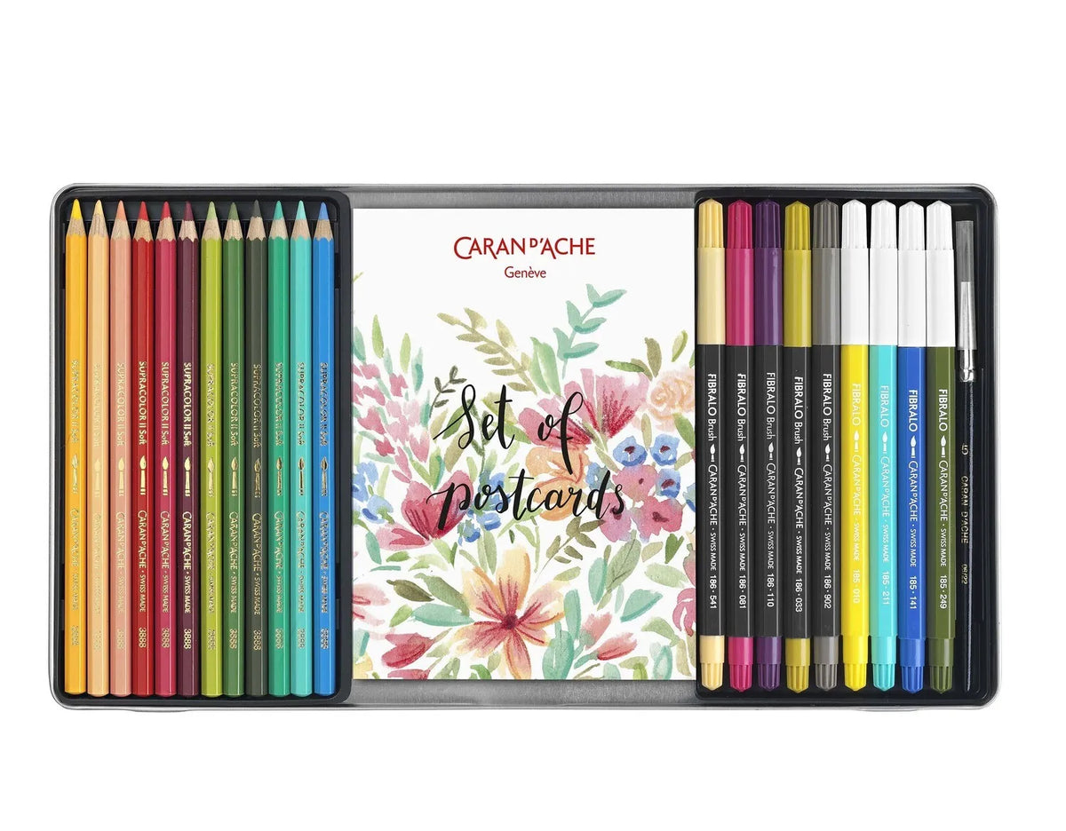 Caran d'Ache x Julie Thomas Watercolour Set