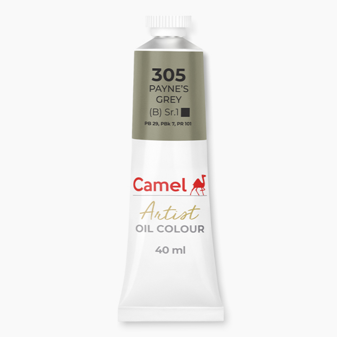 Camel Artist Oil Colours (individual tube of 40ml)