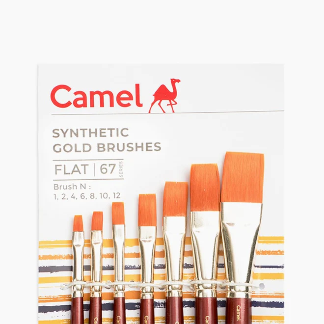 Camel Synthetic Gold Flat 7 pcs